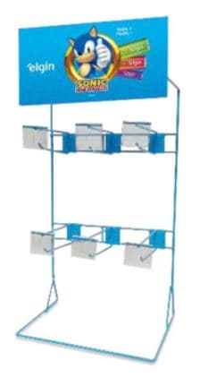 DISPLAY BALCAO ELGIN 6 GANCHO-SONIC