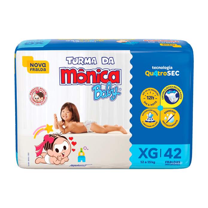 FRALDA MÔNICA MEGA XG 4X42UN