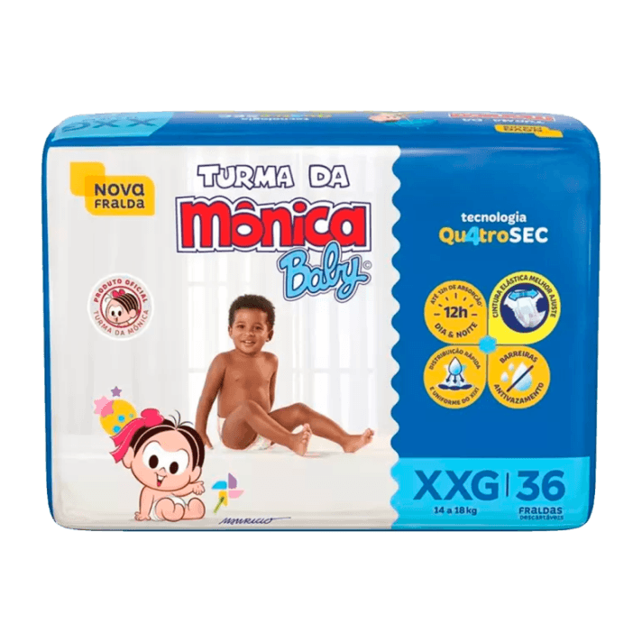 FRALDA MÔNICA MEGA XXG 4X36UN