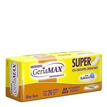 ABSORVENTE GERIAMAX 20UN GERIATRICO