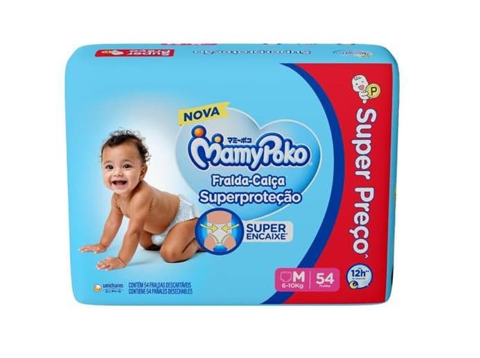 FRALDA MAMYPOKO CALÇA SUPERPROTEÇÃO HIPER M 4X54UN