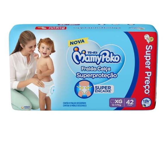 FRALDA MAMYPOKO CALÇA SUPERPROTEÇÃO HIPER XG 4X42UN