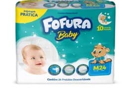 FRALDA FOFURA BABY PRATICO M 8X24UN