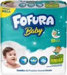 FRALDA FOFURA BABY MEGA XXG 8X22UN