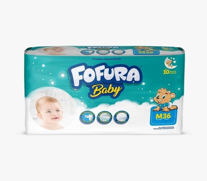FRALDA FOFURA BABY MEGA M 8X34UN