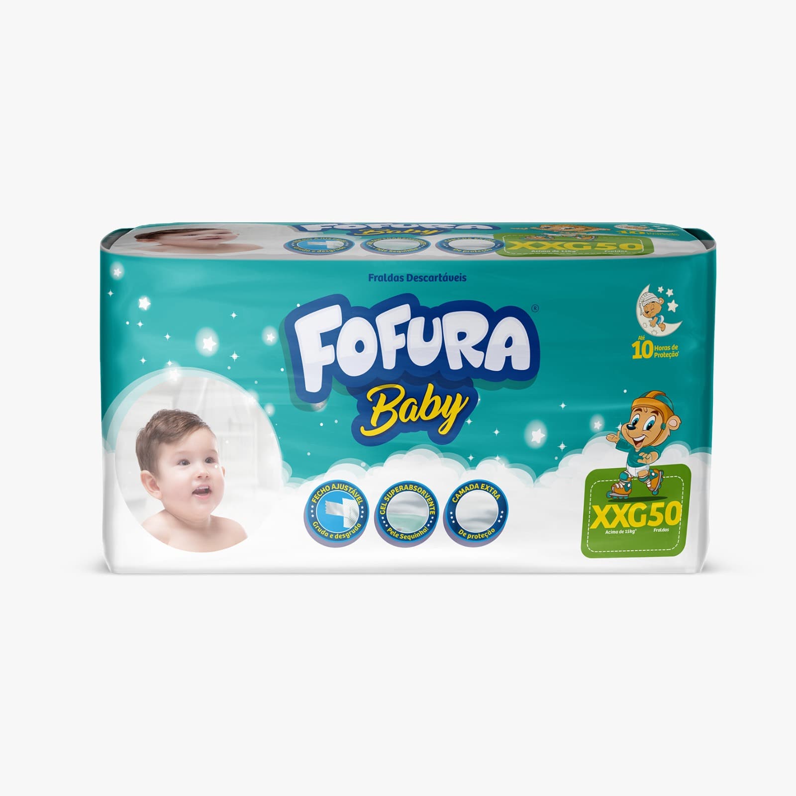 FRALDA FOFURA BABY HIPER XXG 4X50UN