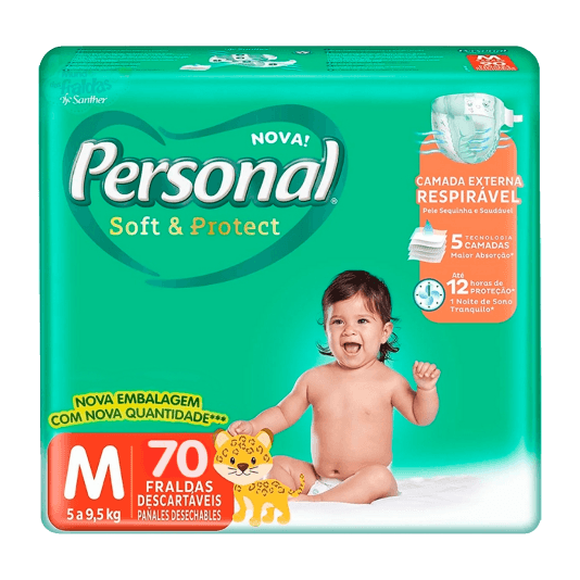 FRALDA PERSONAL HIPER M 4X70UN