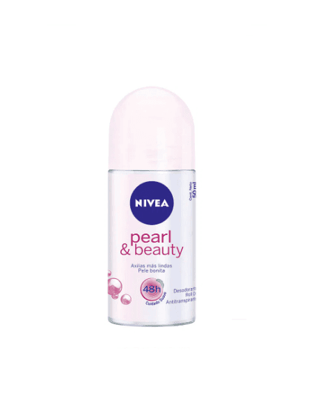 DESODORANTE NIVEA 50ML ROLL-ON FEM PEARL & BEAUTY 