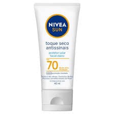 PROTETOR SOLAR NIVEA SUN FACIAL FPS70 40ML