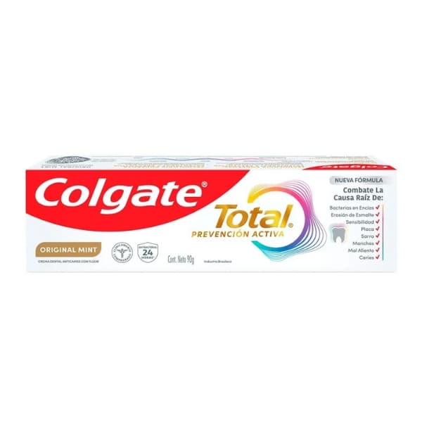 CREME DENTAL COLGATE TOTAL  ORIGINAL MINT 90GR