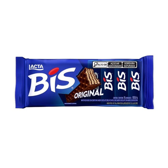 BIS LACTA AO LEITE 100GR