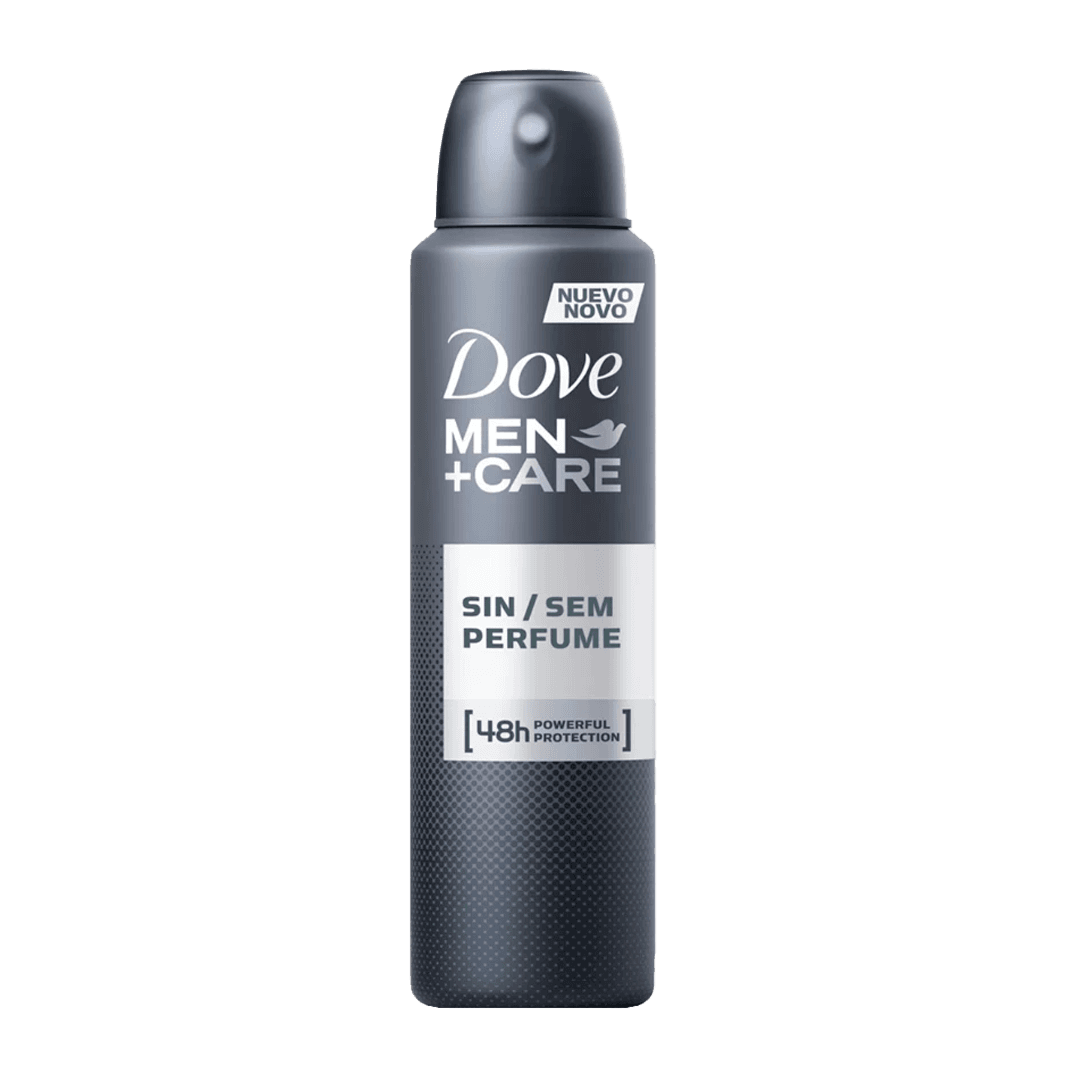 DESODORANTE DOVE AEROSSOL MEN SEM PERFUME 150ML 