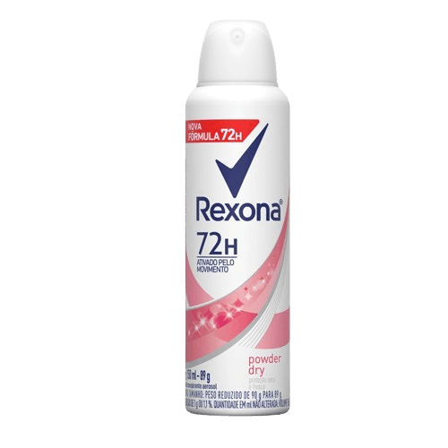 DESODORANTE REXONA AEROSSOL WOMEN POWDER 150 ML 