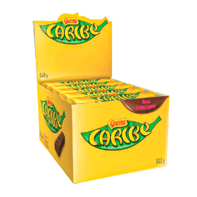 CHOCOLATE GAROTO CARIBE 30X028GR