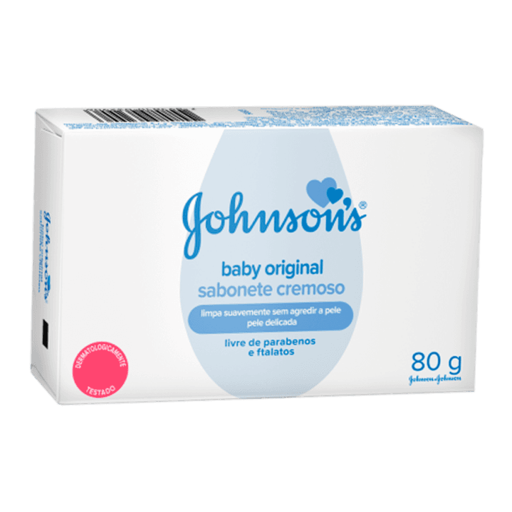 SABONETE JOHNSON`S BABY REGULAR 80 GR