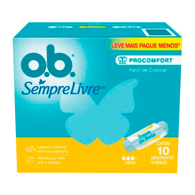 ABSORVENTE OB INTERNO 08UN MEDIO 