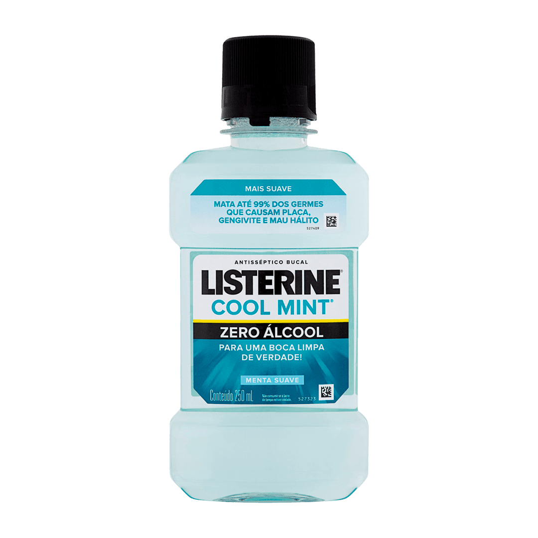 ANTISSEPTICO LISTERINE COOL MINT ZERO 250ML