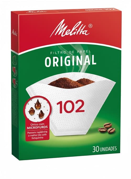FILTRO DE PAPEL MELITTA 102 6X30 UN