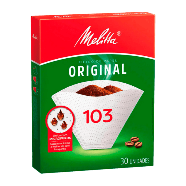 FILTRO DE PAPEL MELITTA 103 6X30 UN