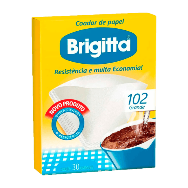 FILTRO DE PAPEL BRIGITTA 102 6X30 UN