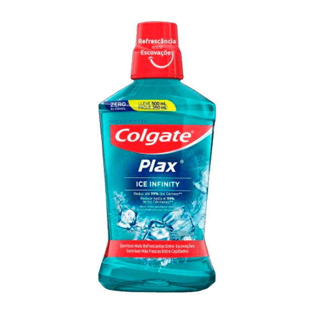 ANTISSEPTICO COLGATE PLAX ICE INFINITY 500ML