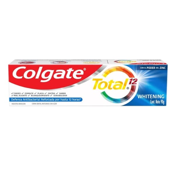 CREME DENTAL COLGATE TOTAL 12 WHITERNING 90GR