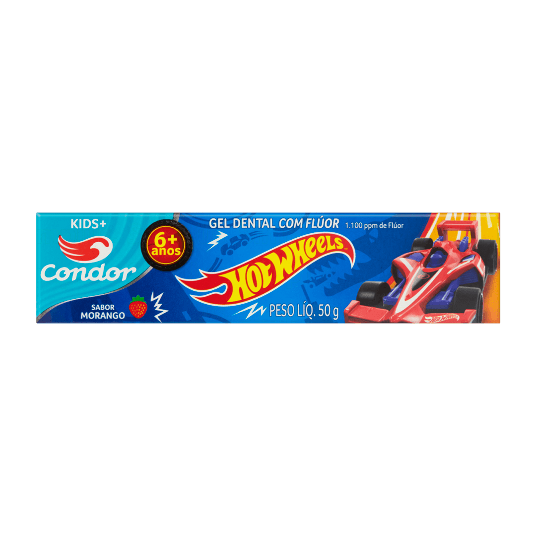 GEL DENTAL CONDOR HOT WHEELS 50GR