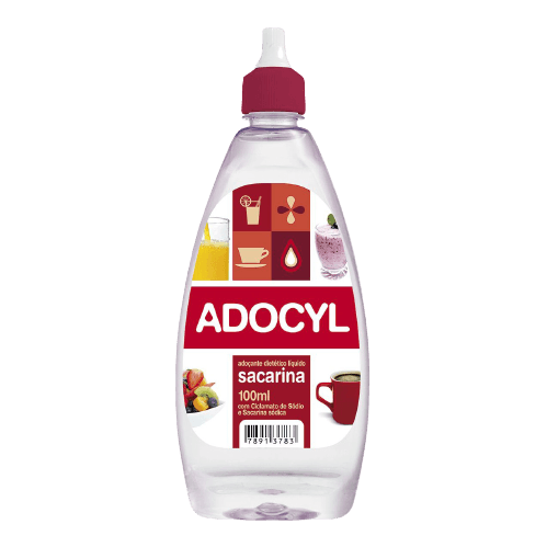 ADOCANTE ADOCYL LIQUIDO 100ML SACARINA 