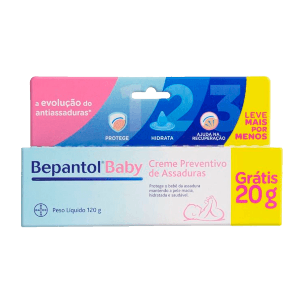 CREME PARA ASSADURAS BEPANTOL BABY 120GR