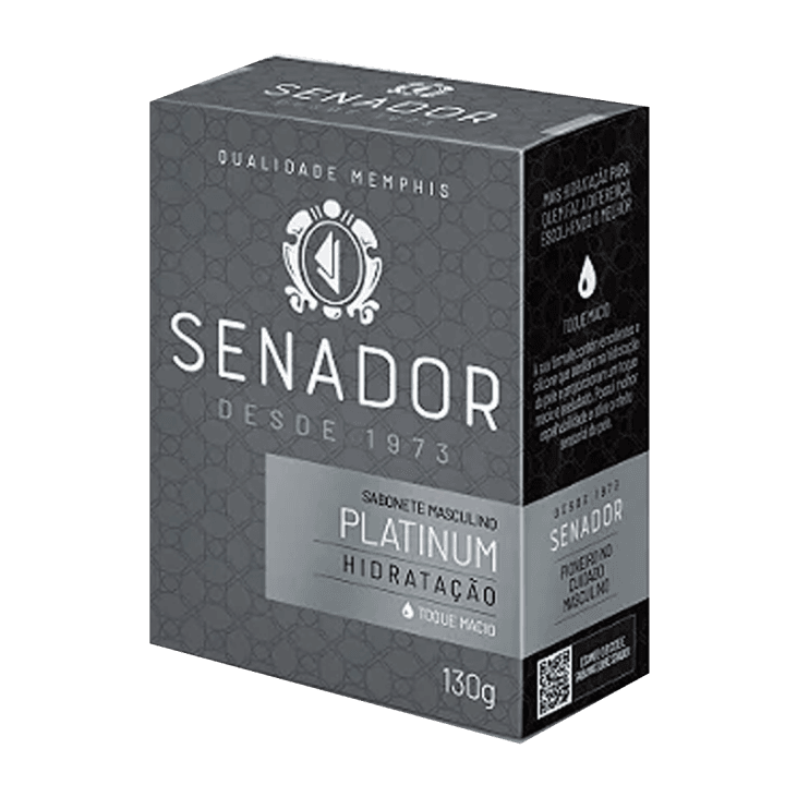SABONETE SENADOR PLATINUM 130GR