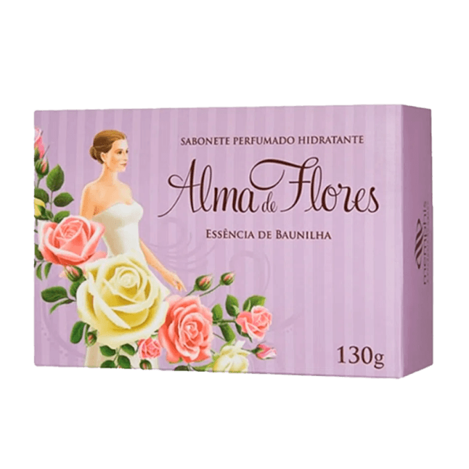 SABONETE ALMA DE FLORES JAZMIM 130GR