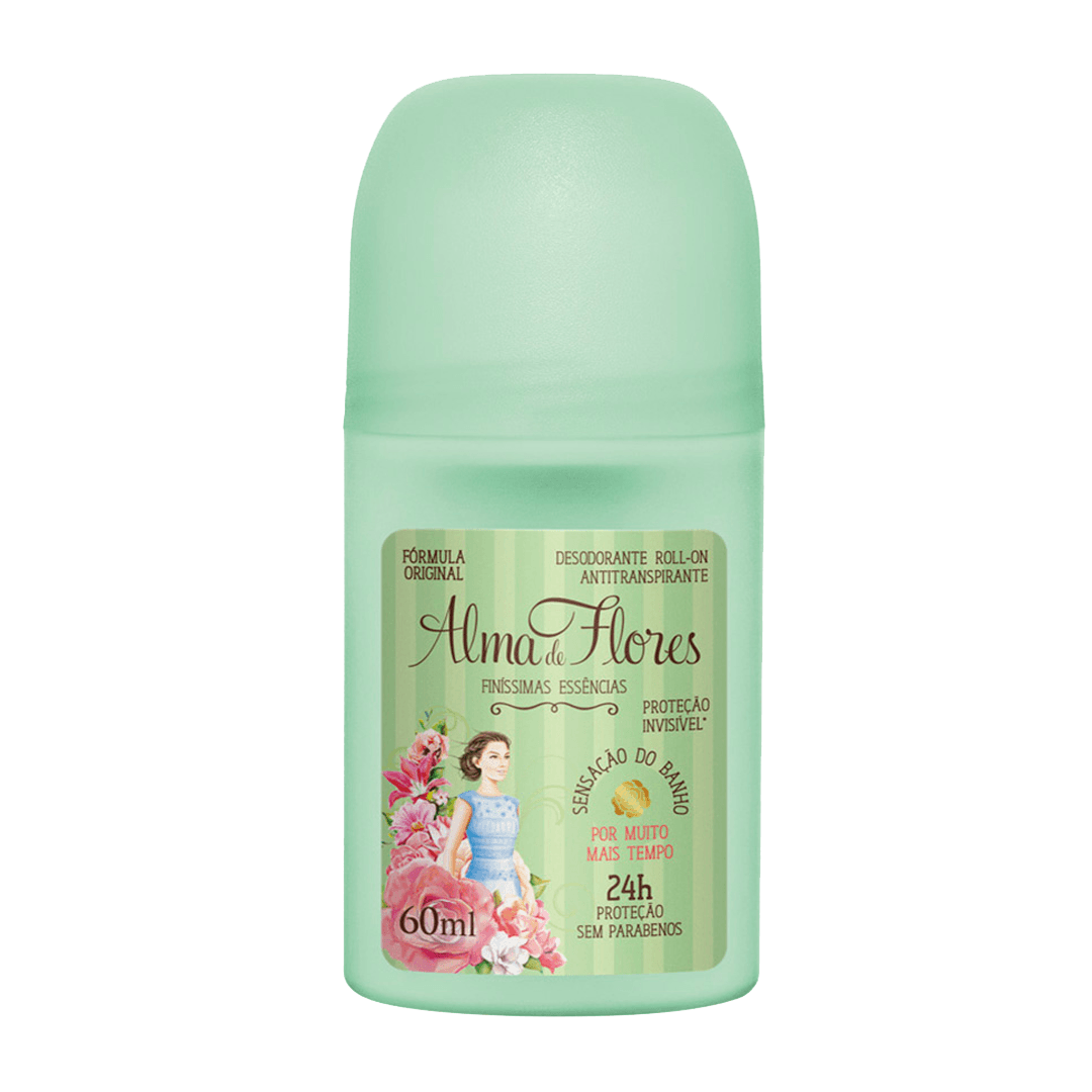 DESODORANTE ALMA DE FLORES ROLL-ON CLASSICO 60ML
