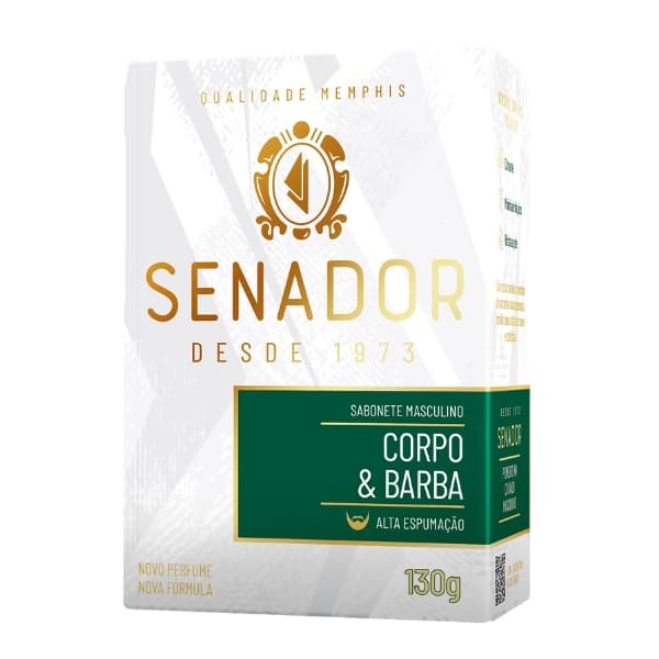 SABONETE SENADOR CORPO E BARBA 130GR