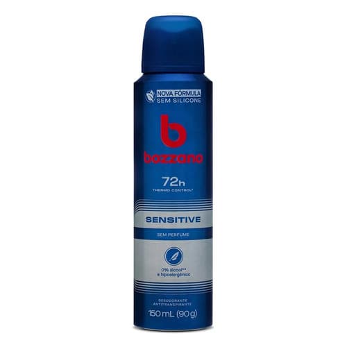 DESODORANTE BOZZANO AEROSSOL SEM PERFUME 150ML 
