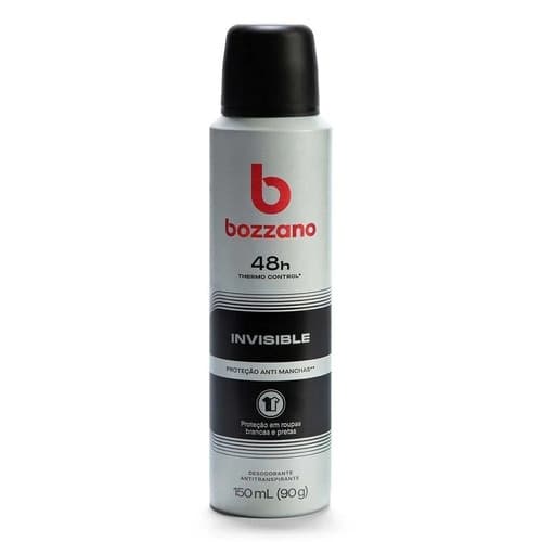DESODORANTE BOZZANO AEROSSOL INVISIBLE 150ML 