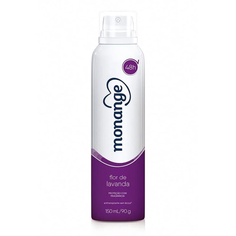 DESODORANTE MONANGE AEROSSOL FLOR DE LAVANDA 150 ML