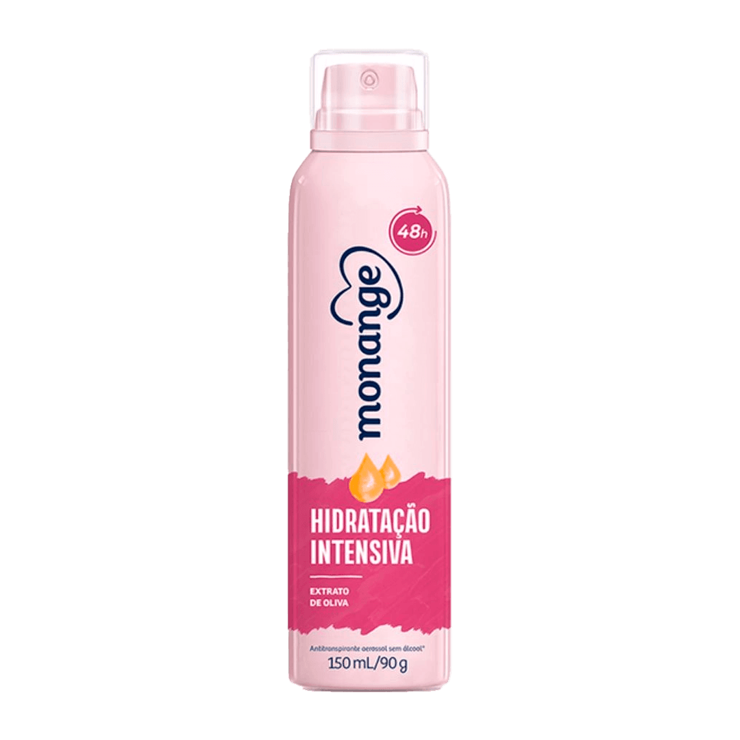 DESODORANTE MONANGE AEROSSOL HIDRATAÇÃO INTENSIVA 150ML 