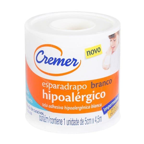 ESPARADRAPO CREMER 5CMX4,5M HIPOALÉRGICO