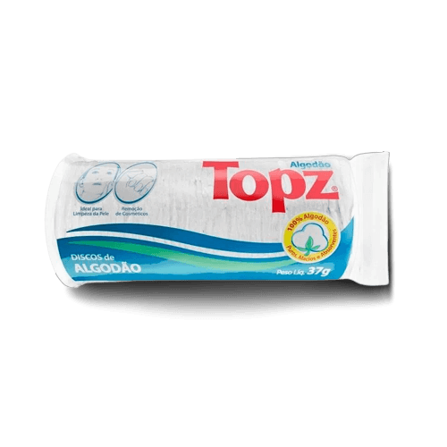ALGODÃO TOPZ DISCOS 50UN