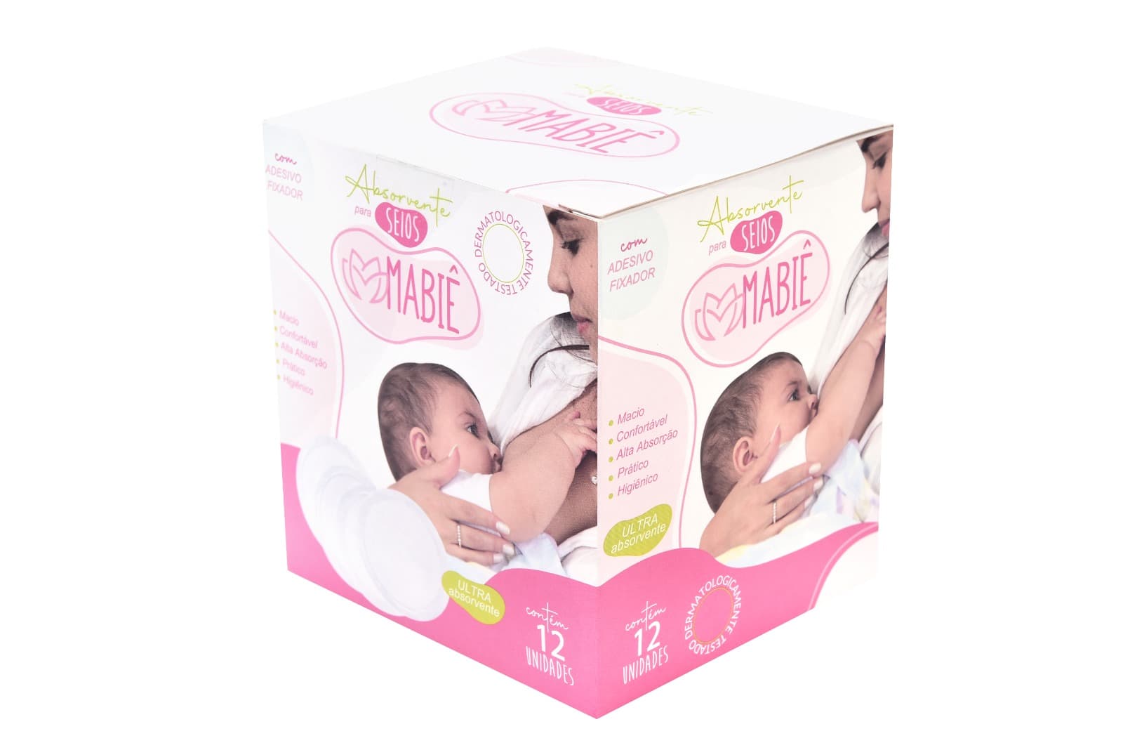 ABSORVENTE PARA SEIOS MABIE 12UN
