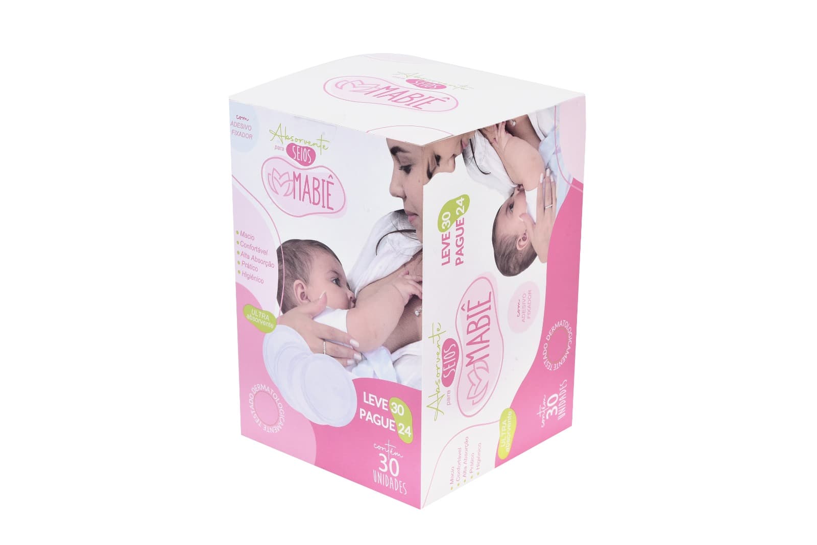 ABSORVENTE PARA SEIOS MABIE 30UN