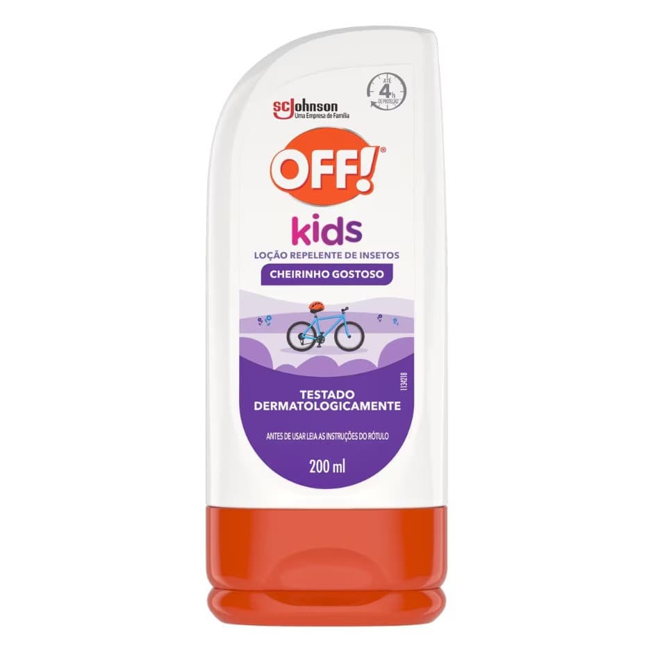 REPELENTE OFF KIDS LOÇÃO 200ML
