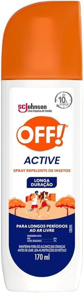 REPELENTE OFF LONGA DURAÇÃO SPRAY 170ML