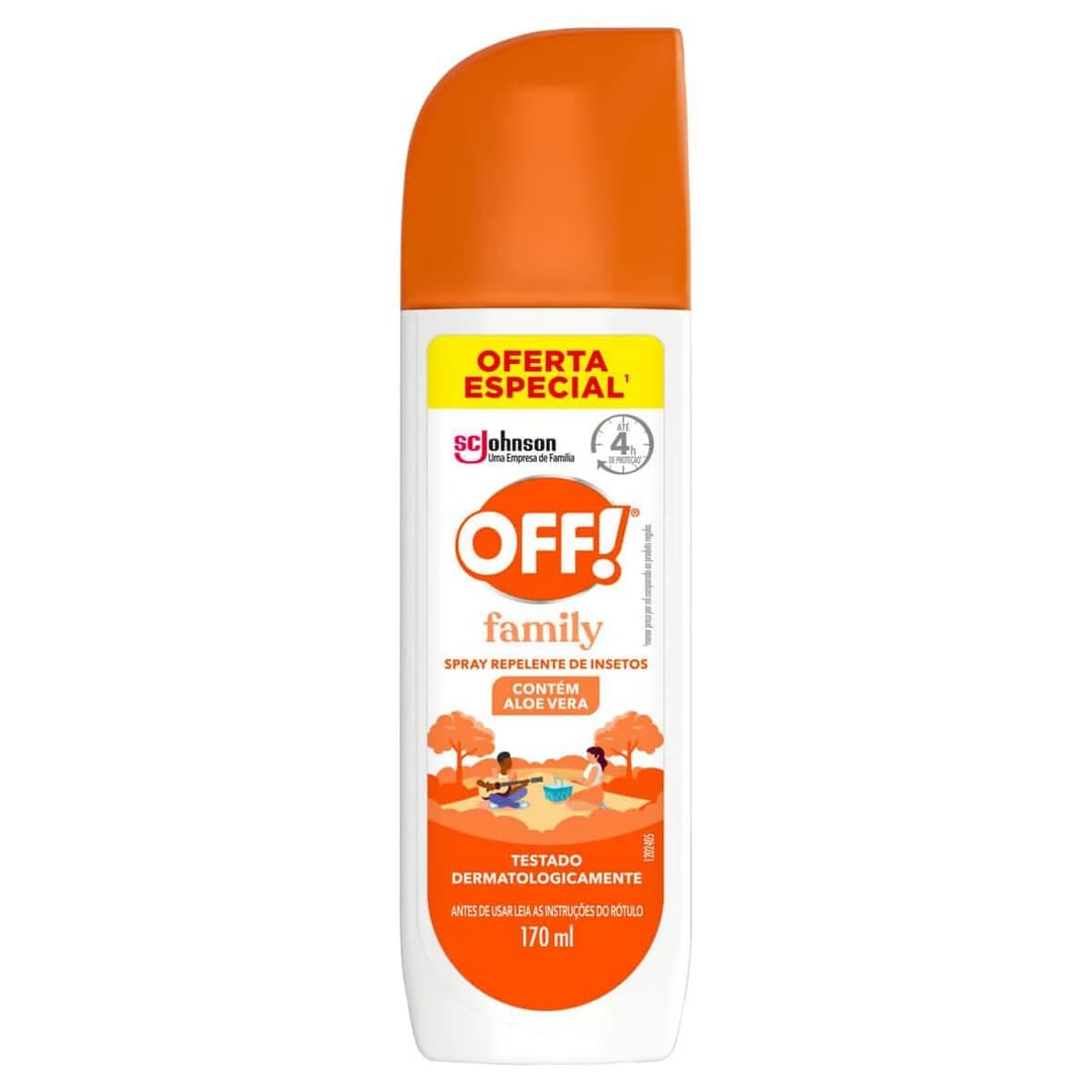 REPELENTE OFF FAMILY SPRAY 170ML