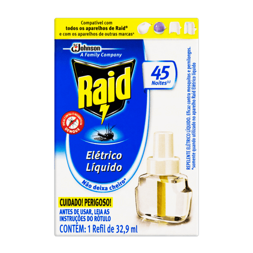RAID REFIL LÍQUIDO 45 NOITES