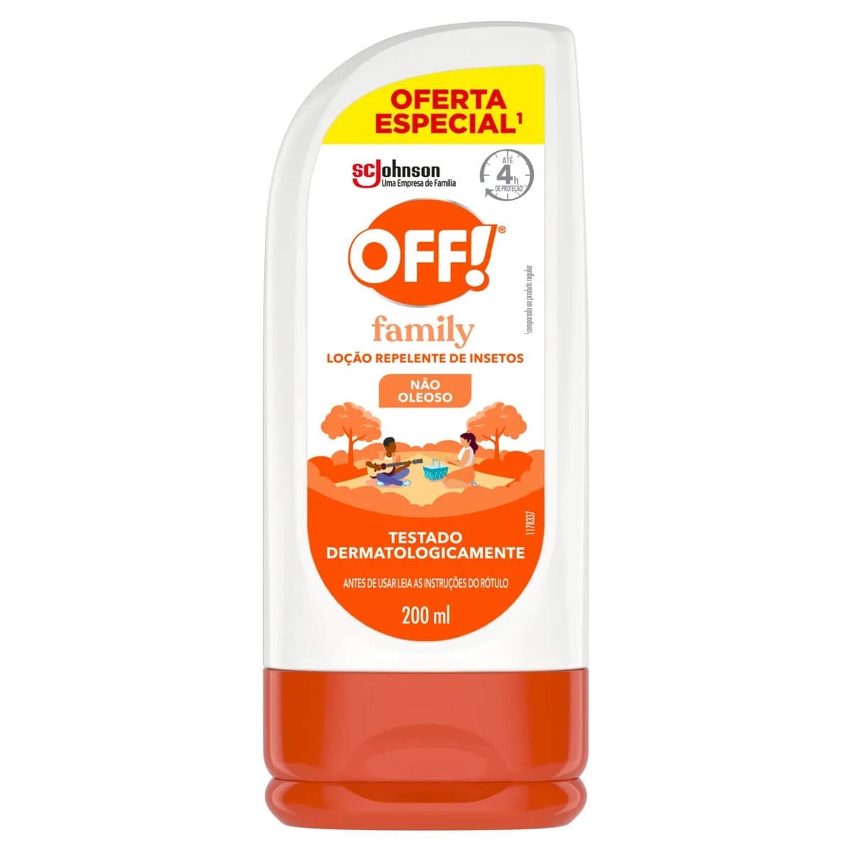 REPELENTE OFF FAMILY LOÇÃO 200ML ESP FARMA