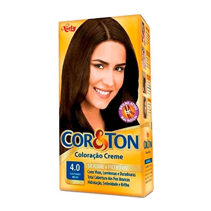 TINTURA COR&TON 04.00 CASTANHO MEDIO