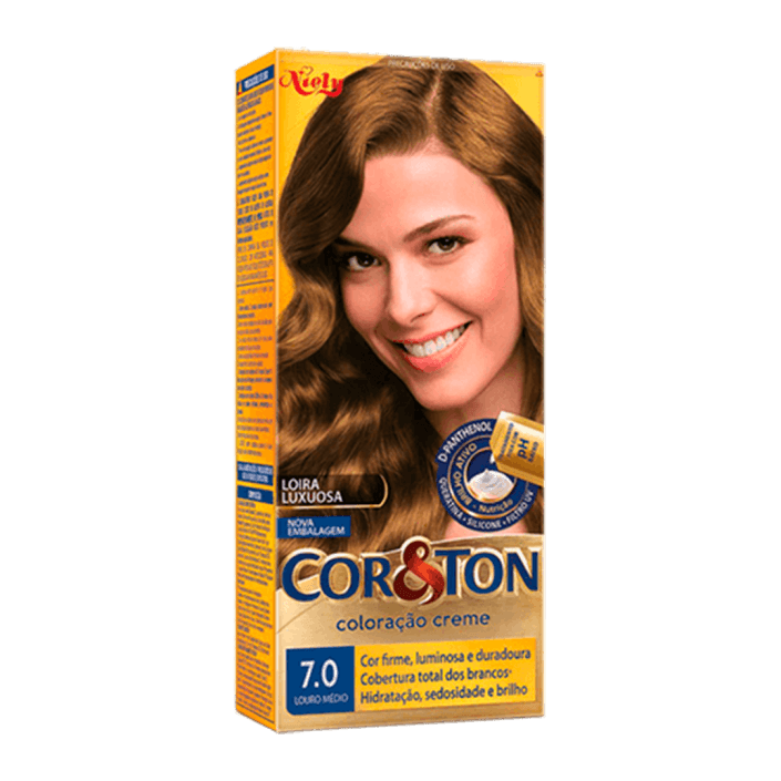 TINTURA COR&TON 07.00 LOURO MEDIO
