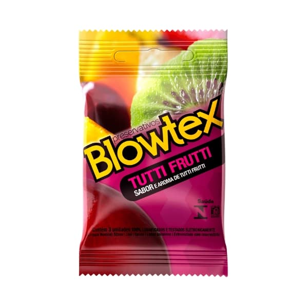 PRESERVATIVO BLOWTEX TUTI FRUTI 3 UN