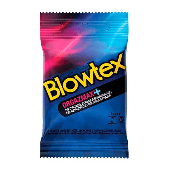 PRESERVATIVO BLOWTEX ORGAZMAX+ 3 UN
